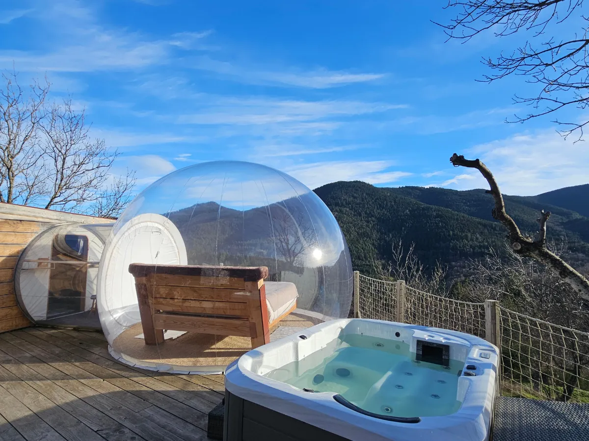 Frankreich Bubble Tent